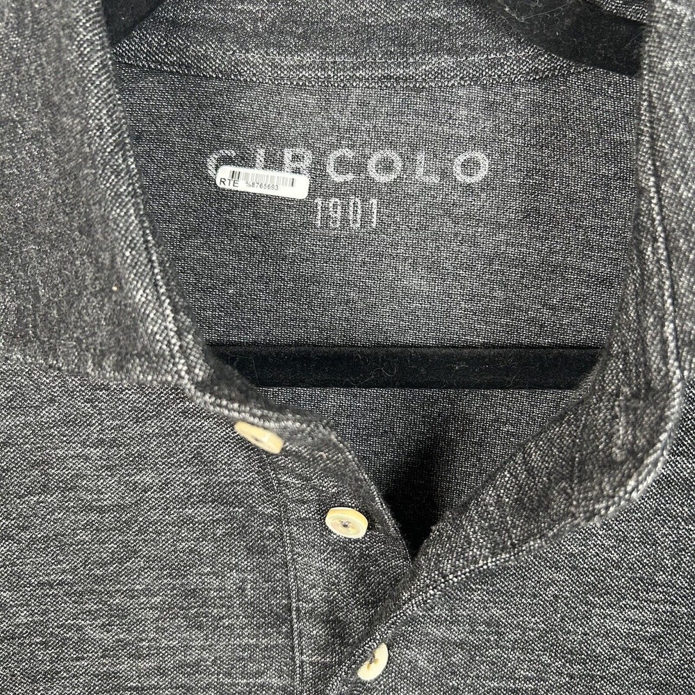 Circolo 1901 Long Sleeve Top In Lead Gray Wool Blend Men's Size Large - Picture 3 of 8